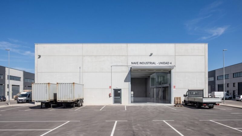 Nave industrial de 400 m² en polígono