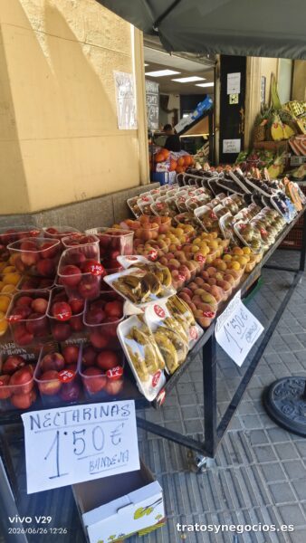 Traspaso de frutería passeig maragall Barcelona